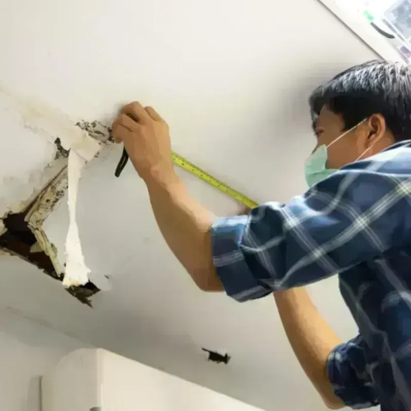 Ceiling And Wall Water Damage in Taos Pueblo, NM